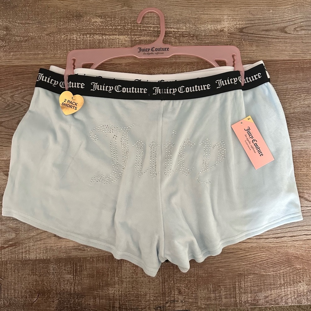 Juicy Couture 2PCK Velour Sleeping Shorts